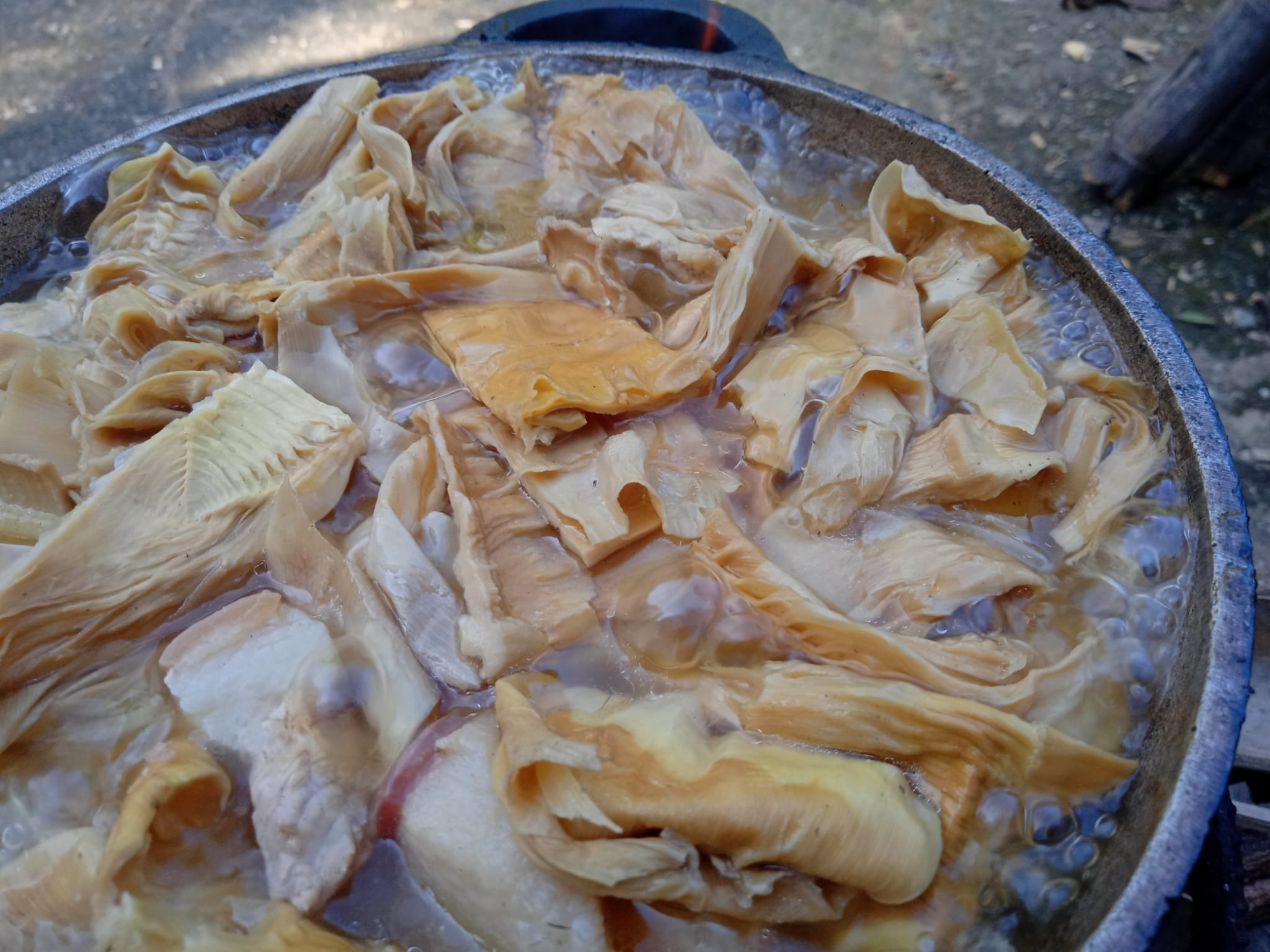 cách nấu thịt kho măng khô