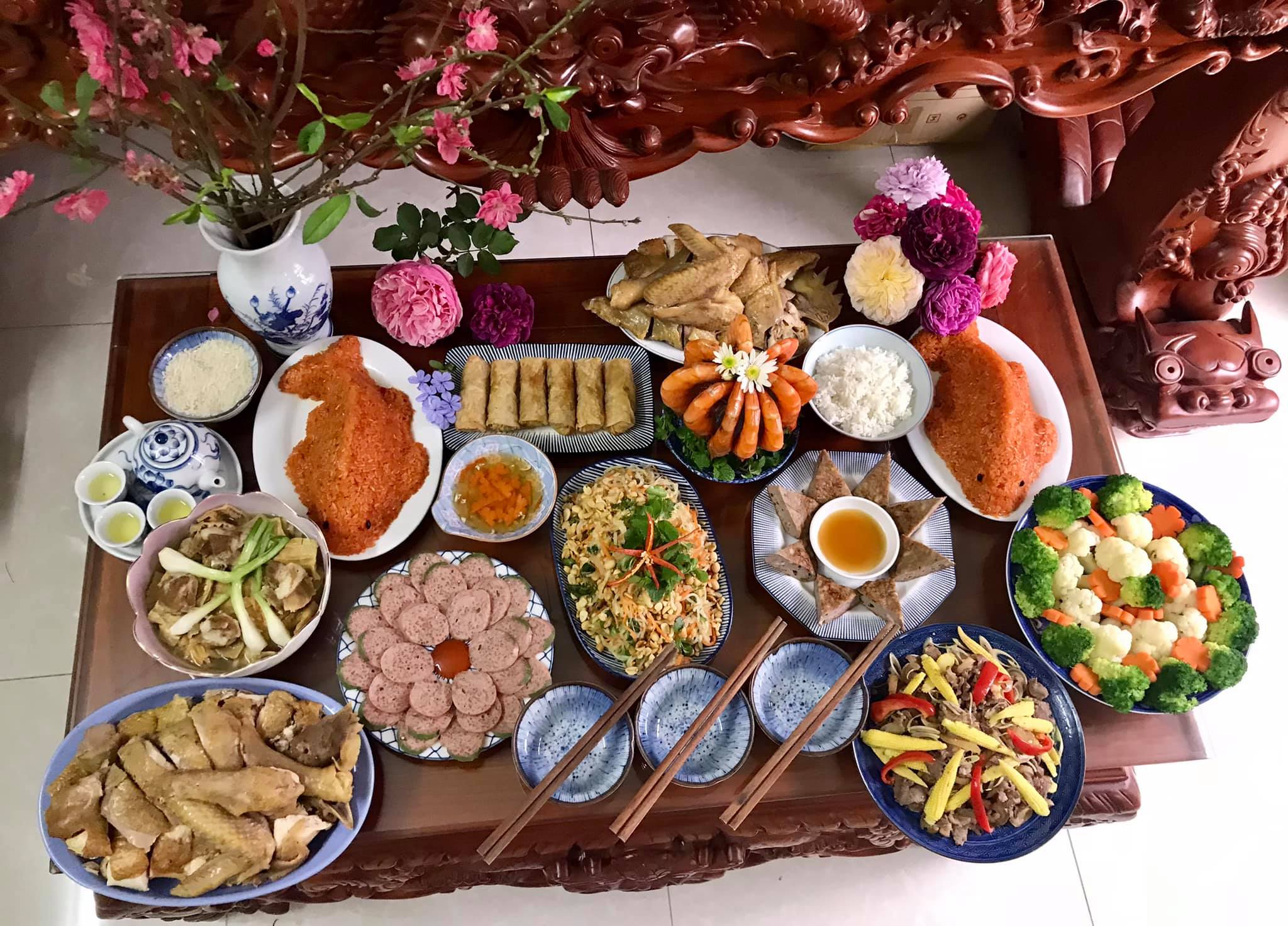 mâm cúng miền trung