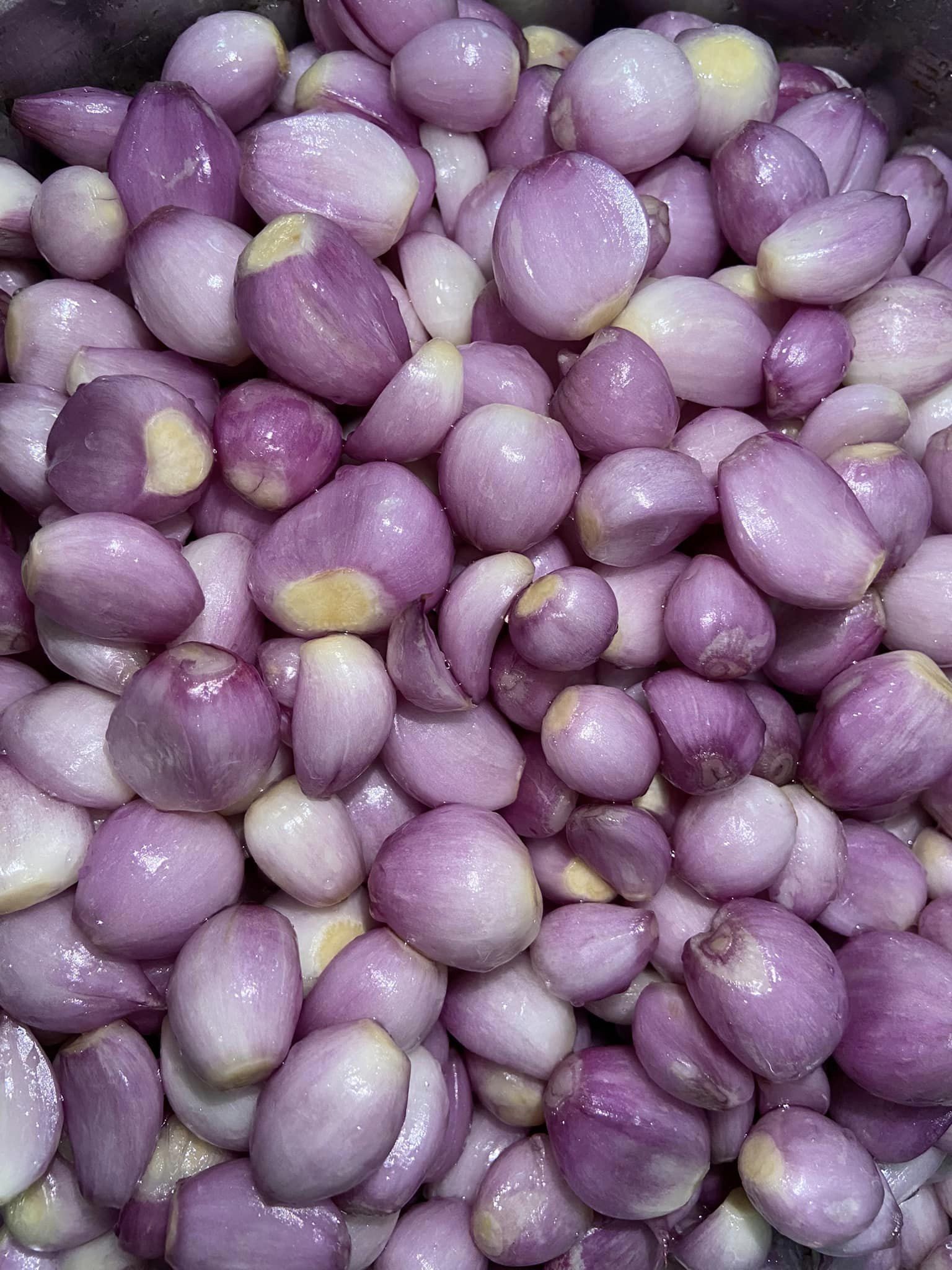 cách ngâm hành tím với nước mắm