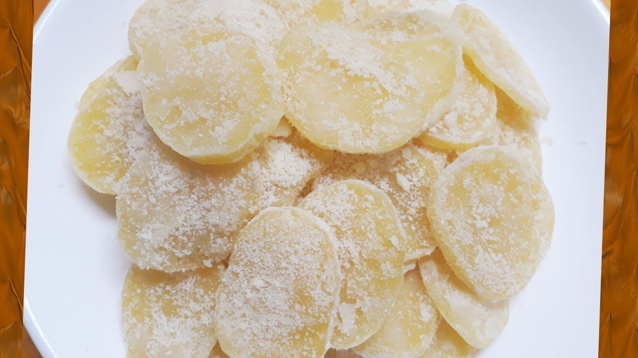 cách làm mứt khoai tây