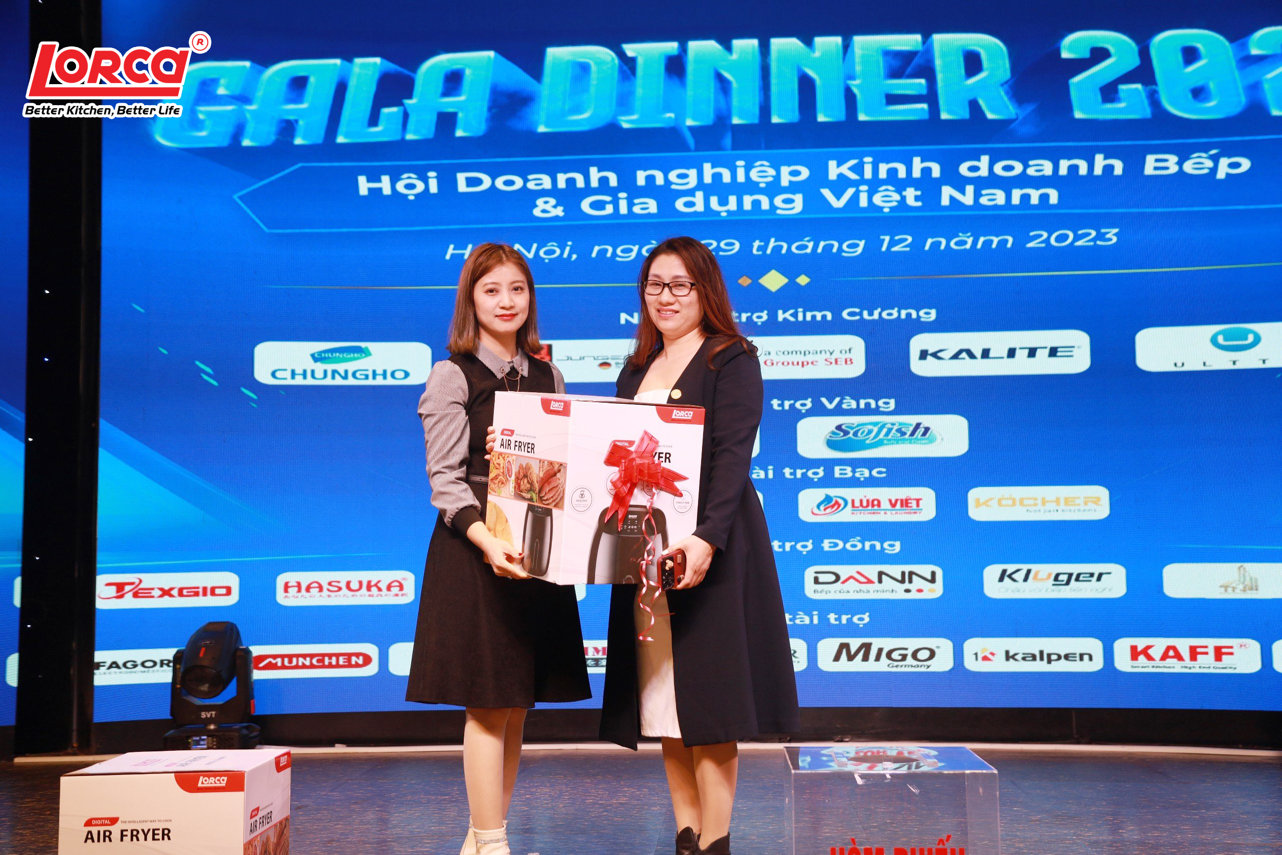 LORCA THAM DỰ GALA DINNER 2023 CỦA HỘI DOANH NGHIỆP KINH DOANH BẾP VÀ GIA DỤNG VIỆT NAM