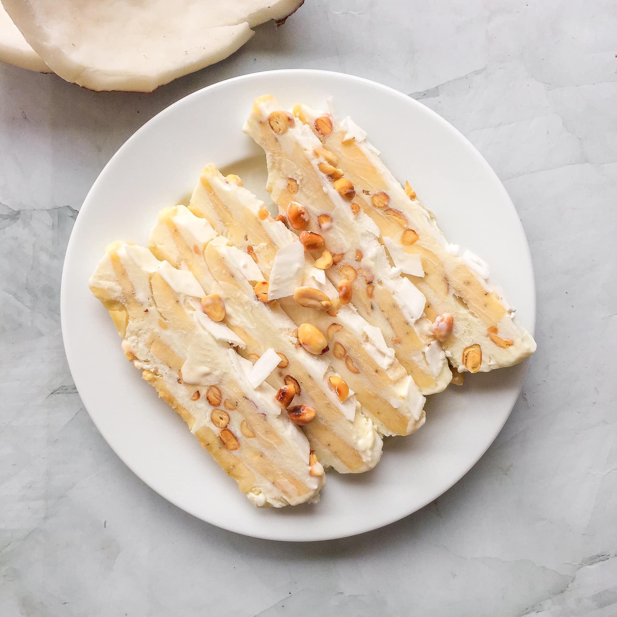 cách làm kem chuối xay nước cốt dừa