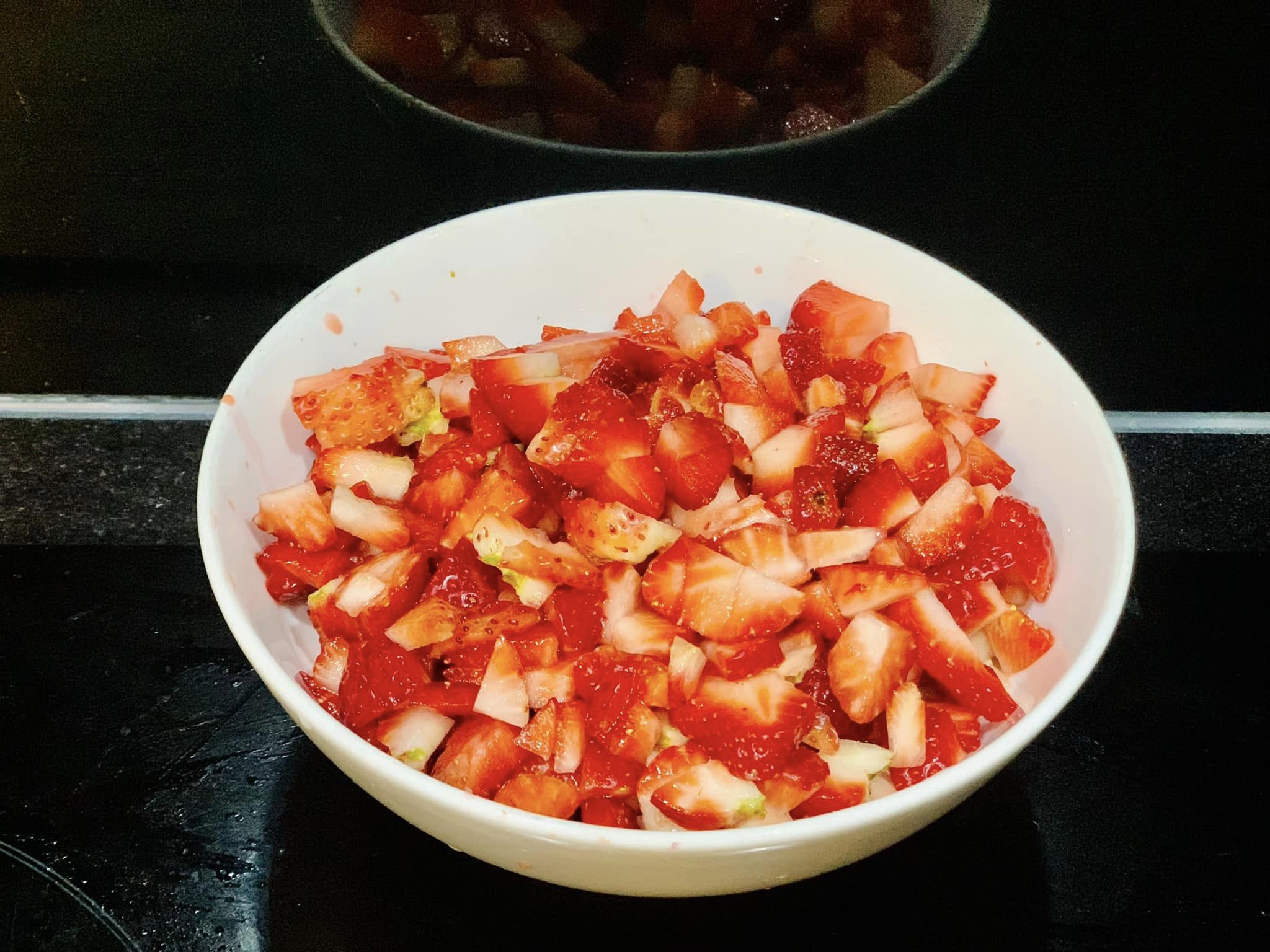 cách làm mứt dâu tây
