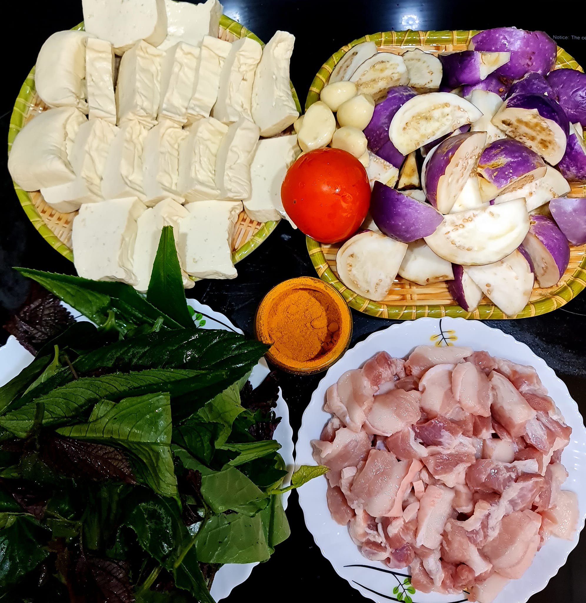 cách nấu cà bung