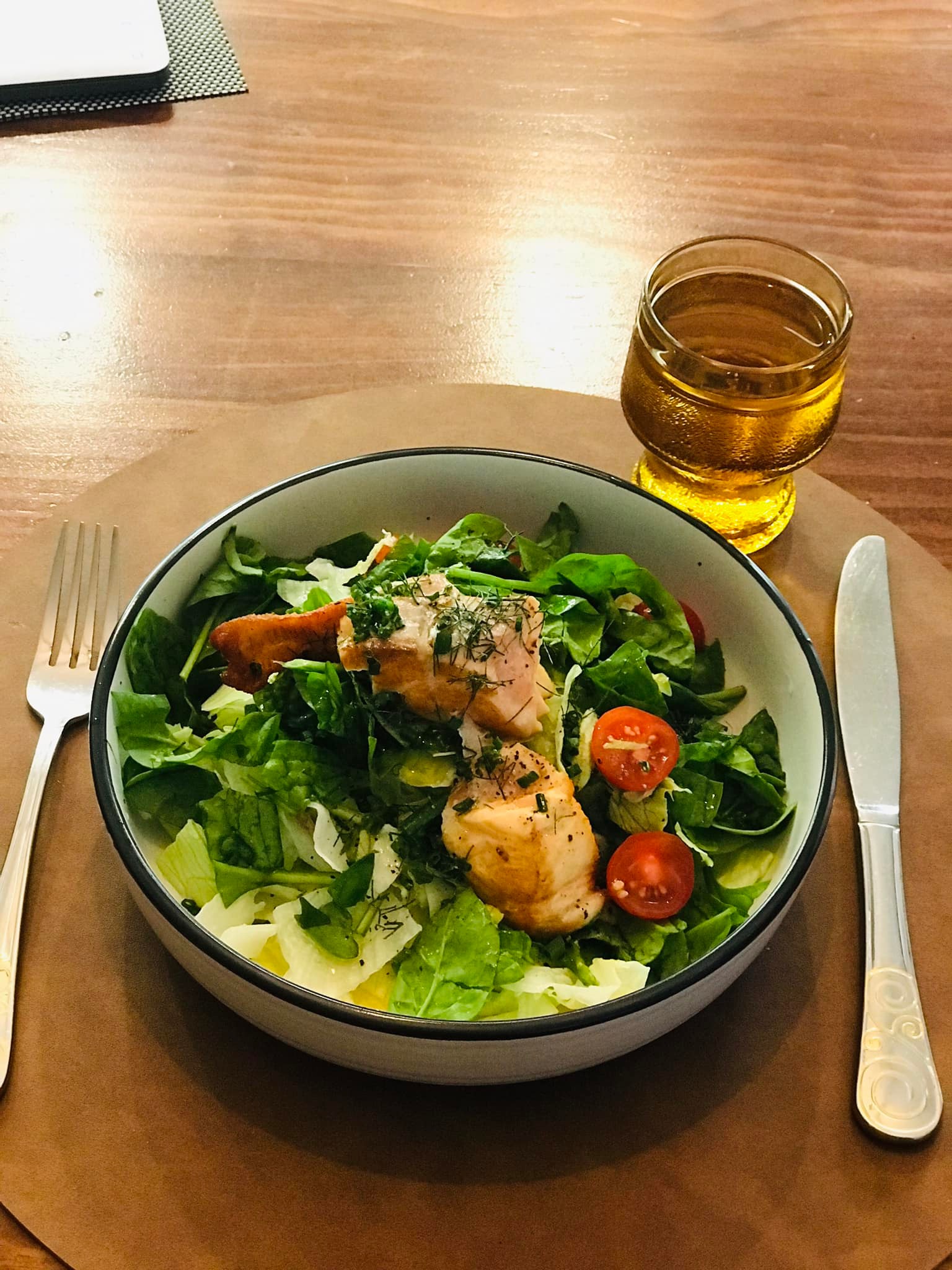 cách làm salad cá hồi
