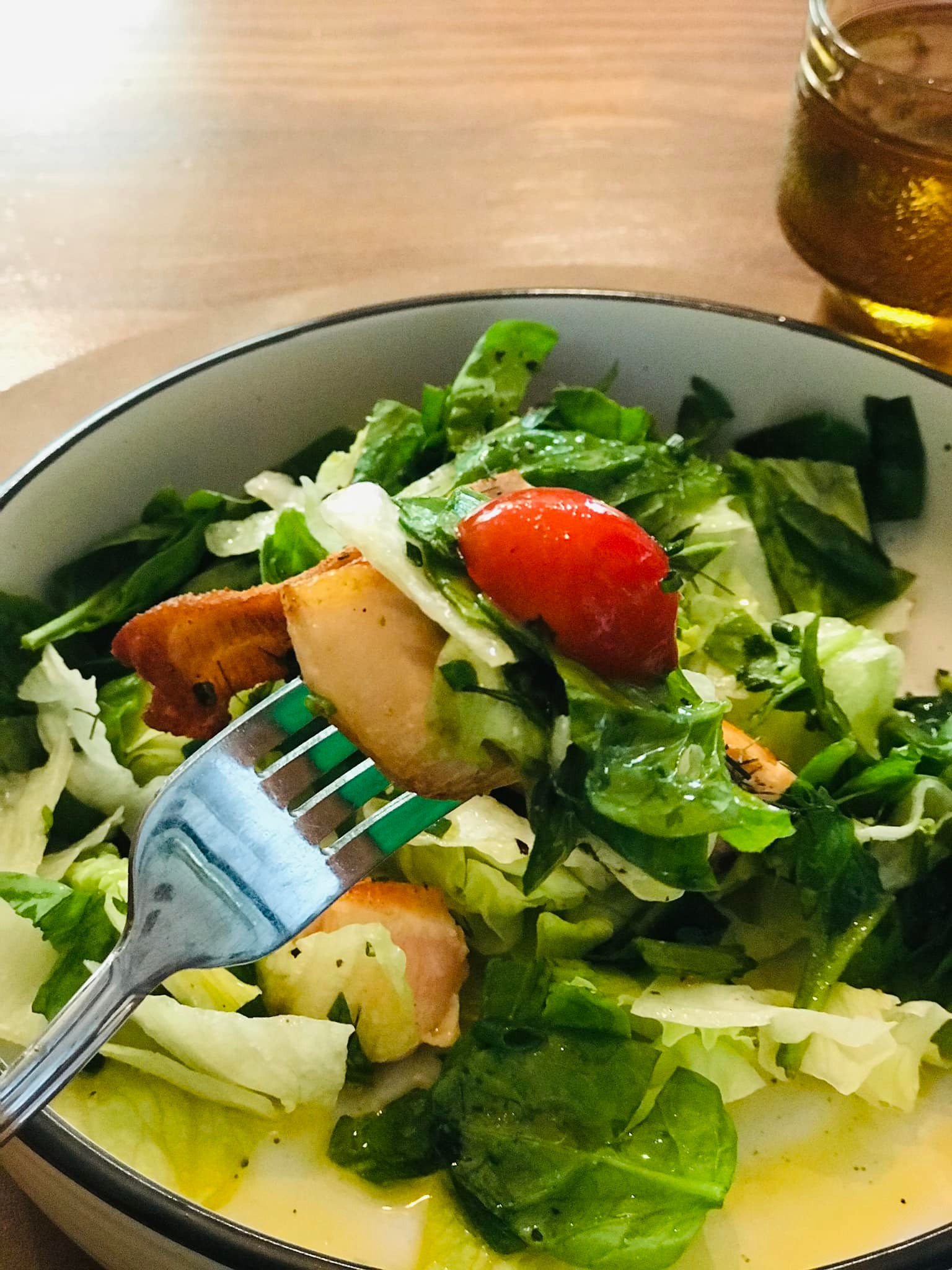cách làm salad cá hồi
