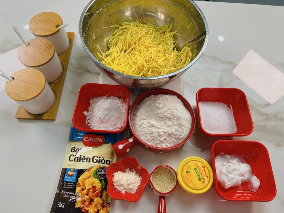 cách làm bánh khoai