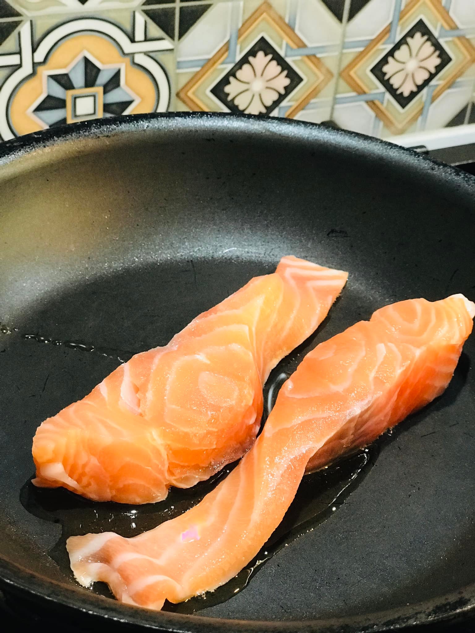 cách làm salad cá hồi