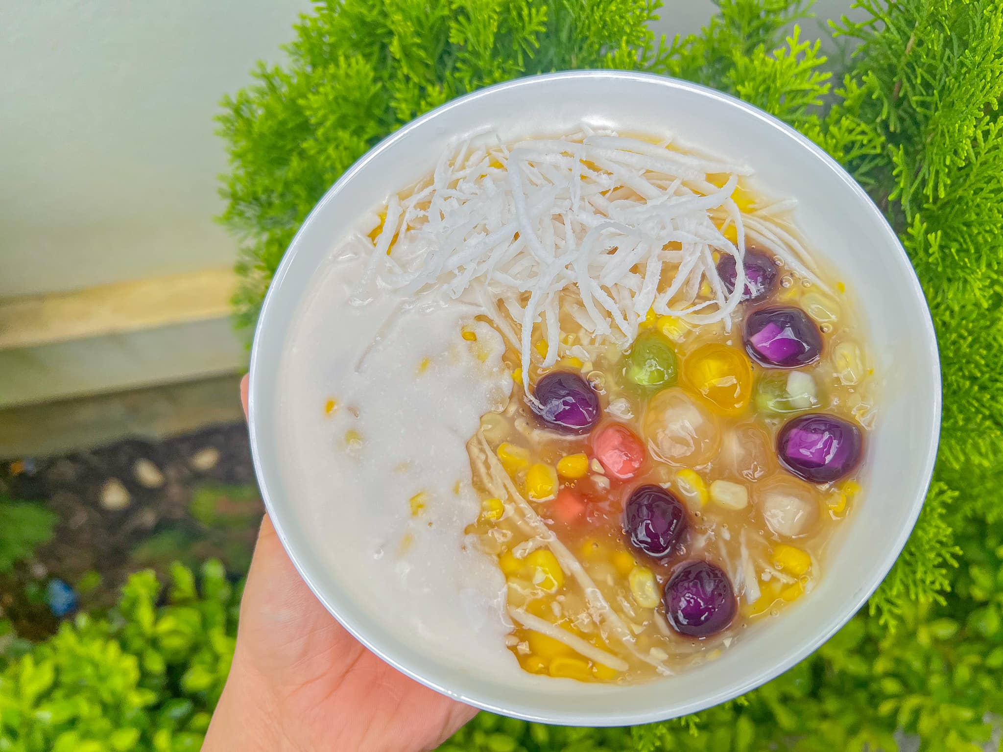 cách nấu chè bắp