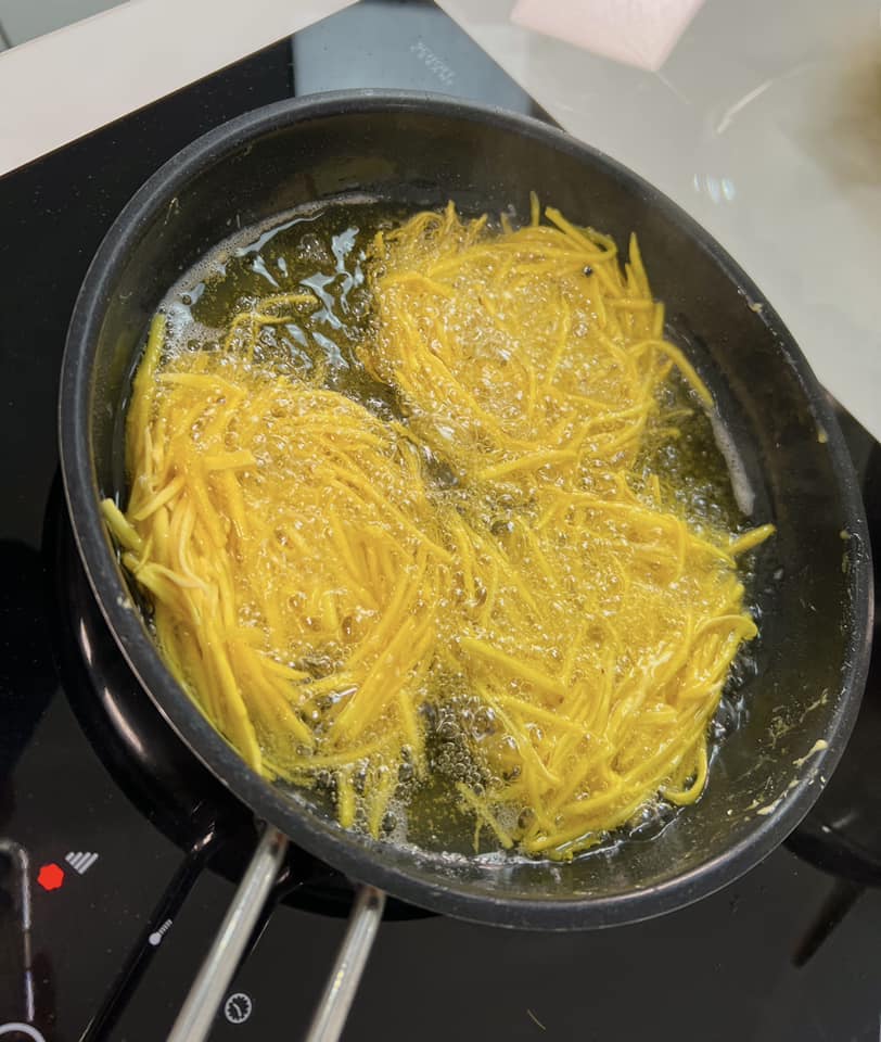 cách làm bánh khoai