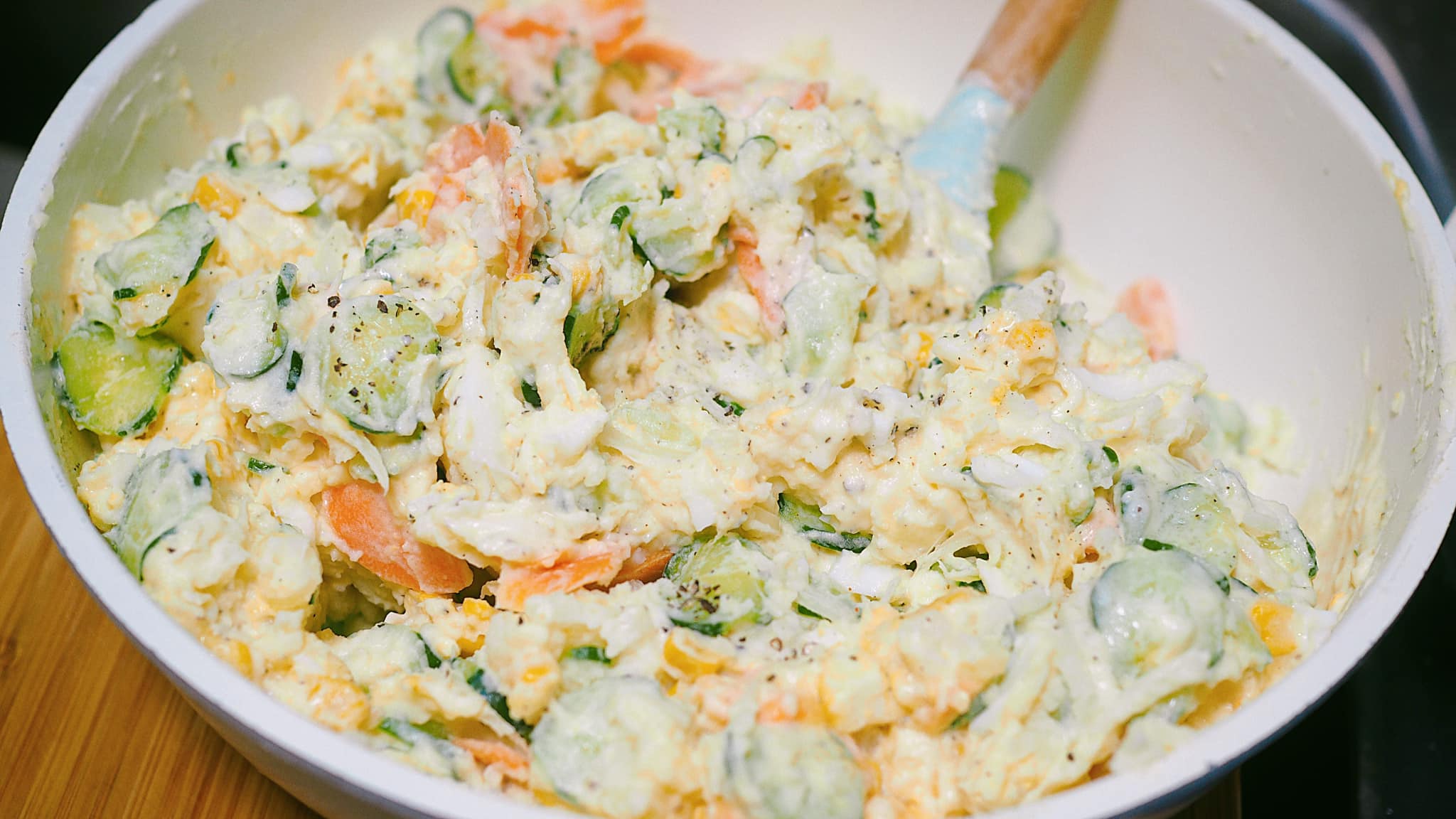 cách làm salad khoai tây