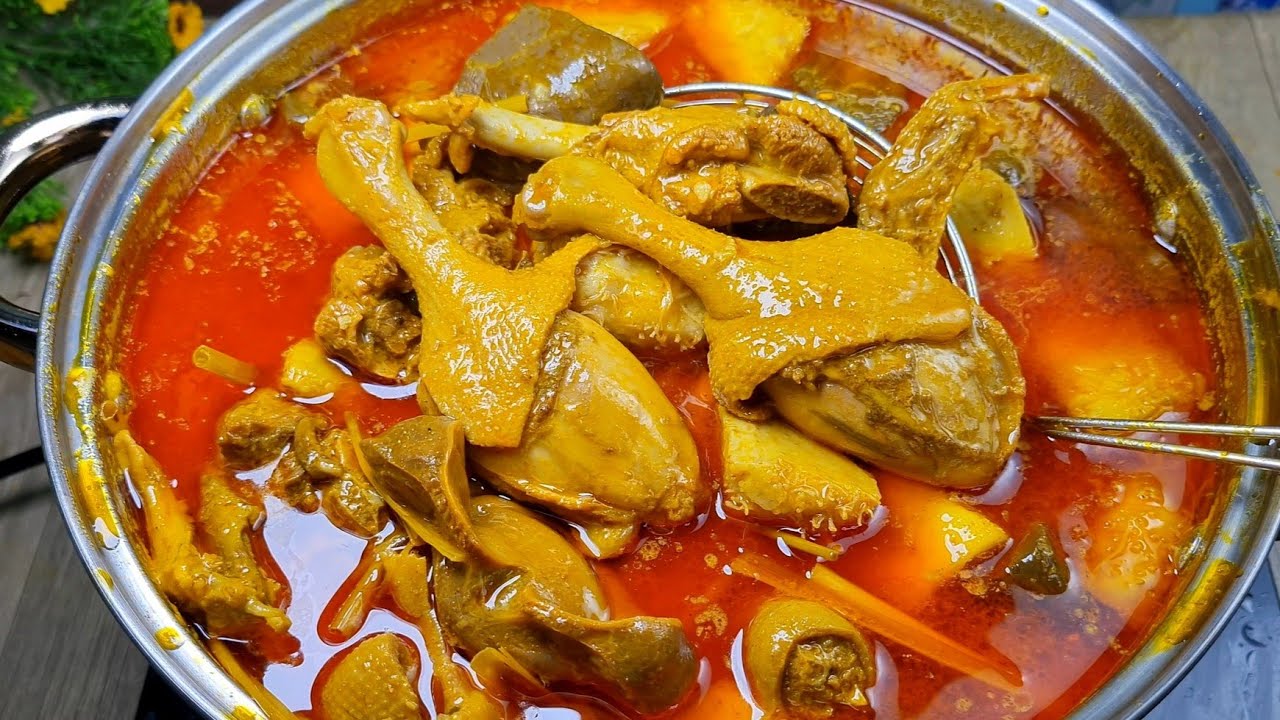 cách nấu cà ri vịt