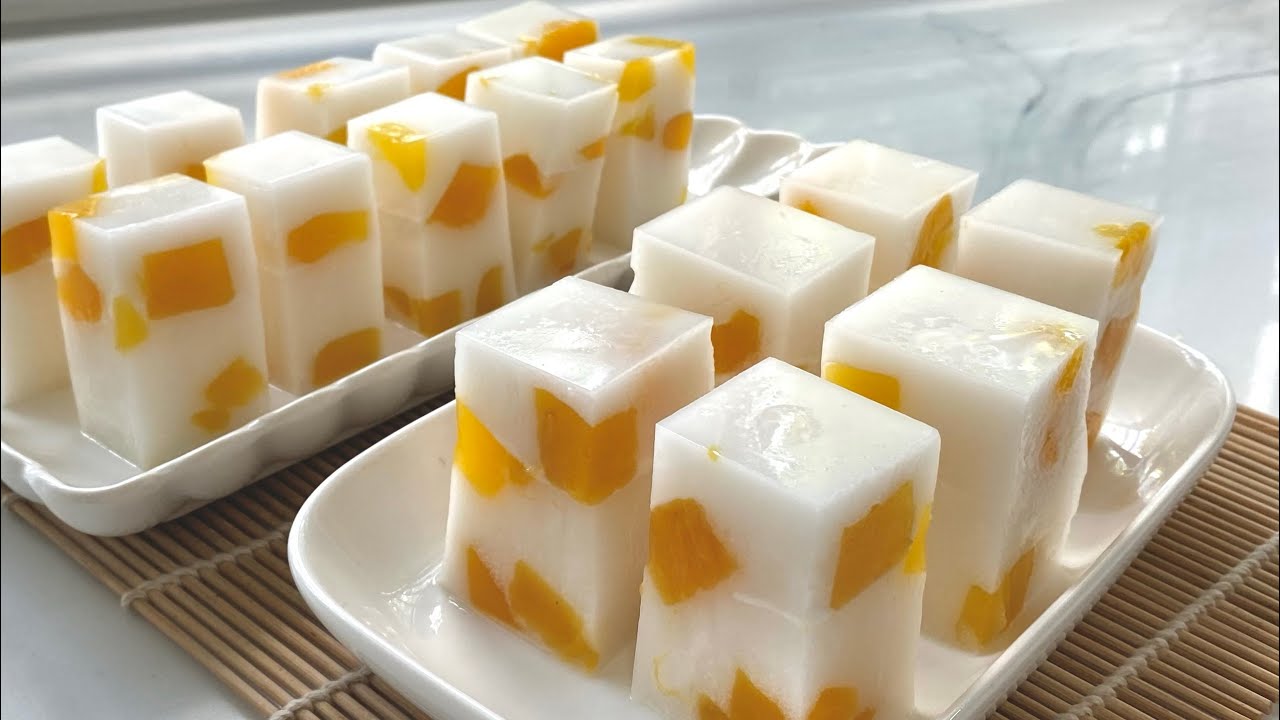 cách làm thạch rau câu xoài