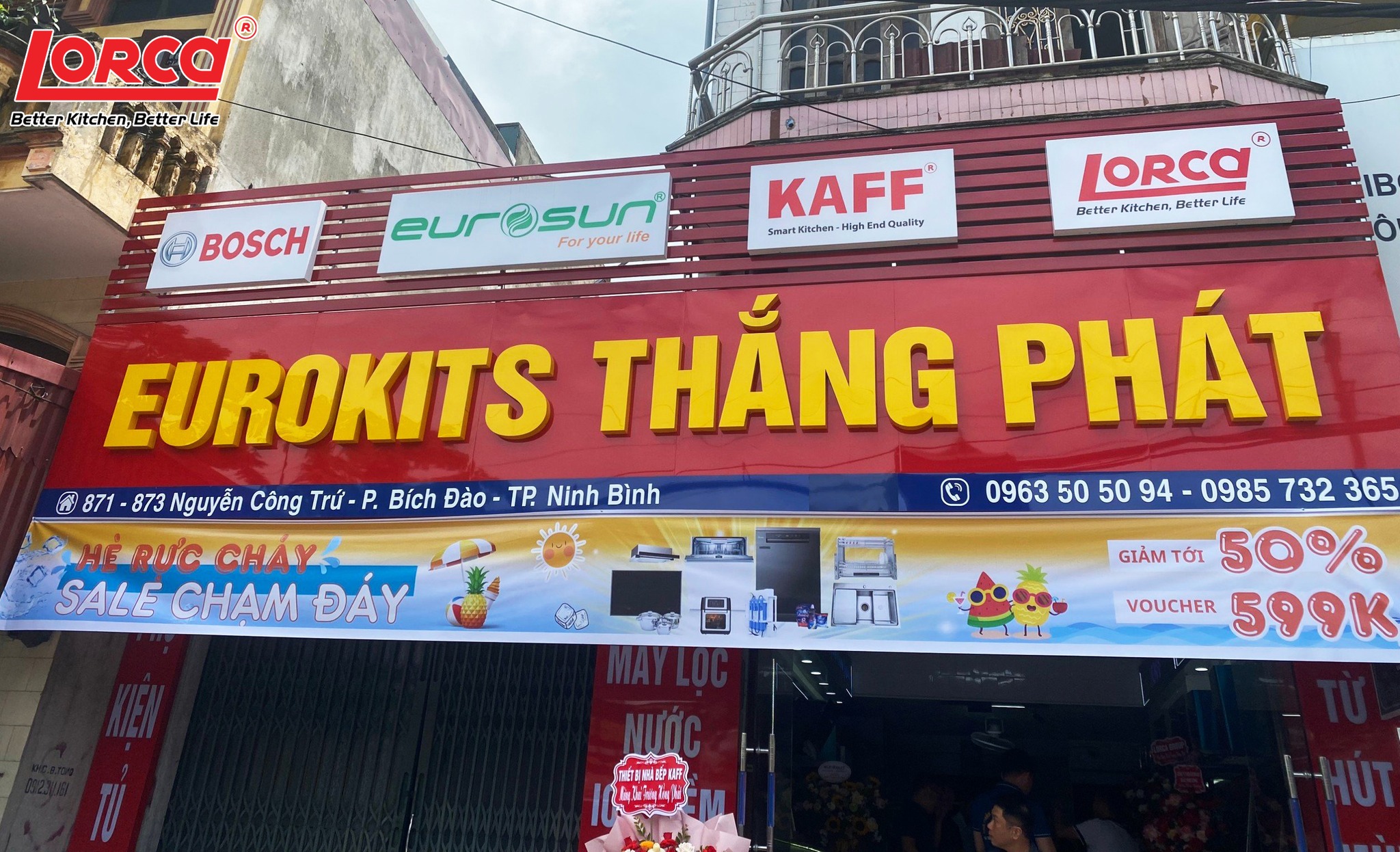 khai trương đại lí