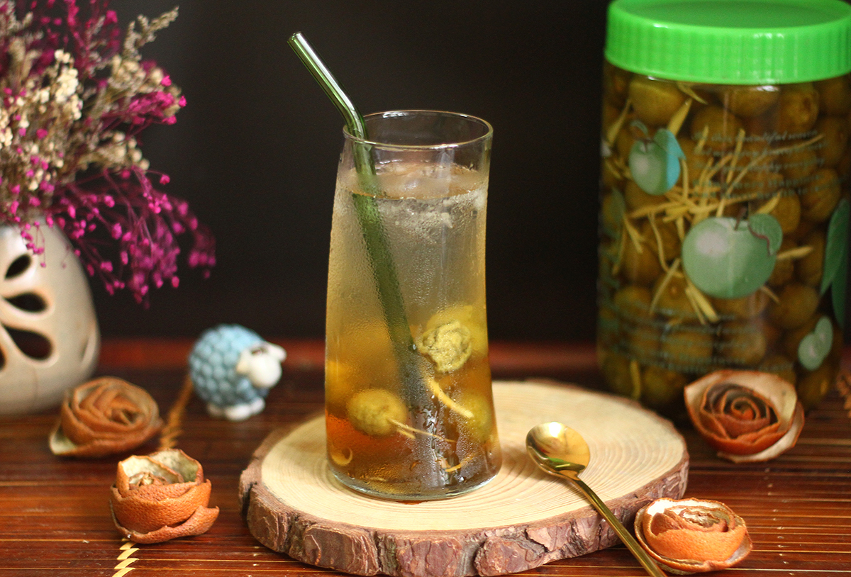 cách ngâm sấu đường