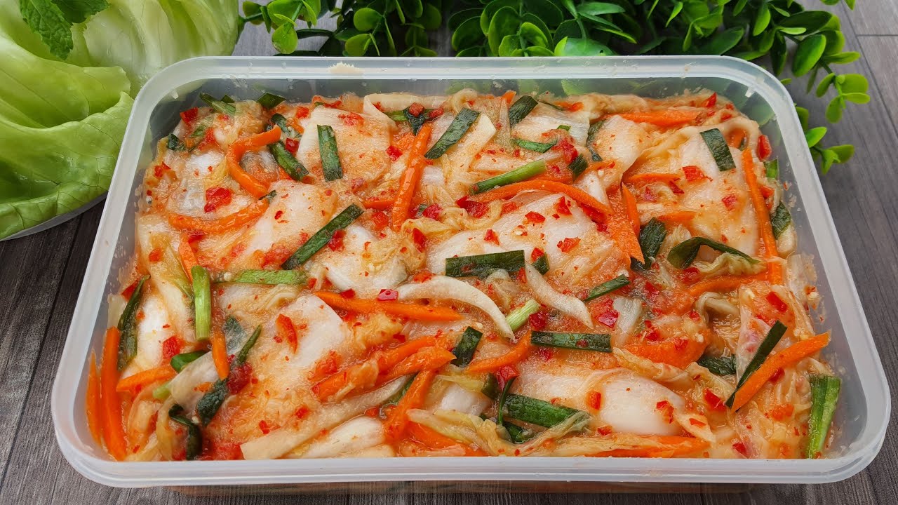 kim chi cải thảo