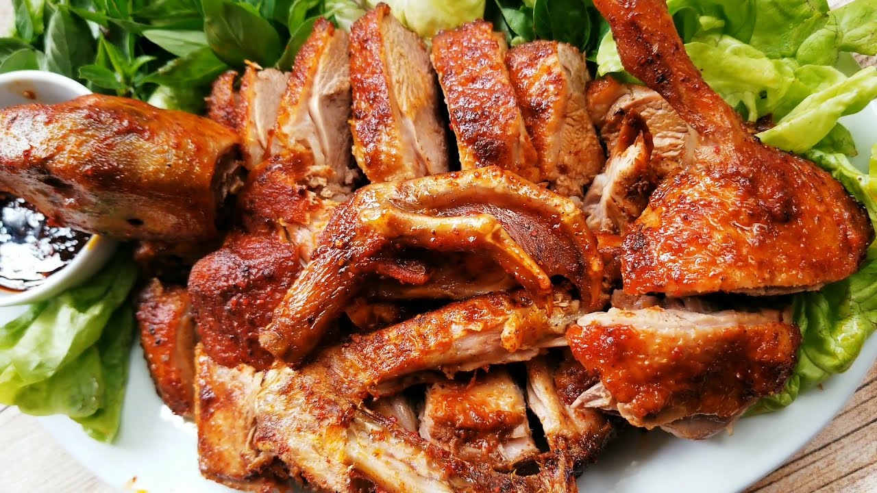 cách ướp vịt nướng chao