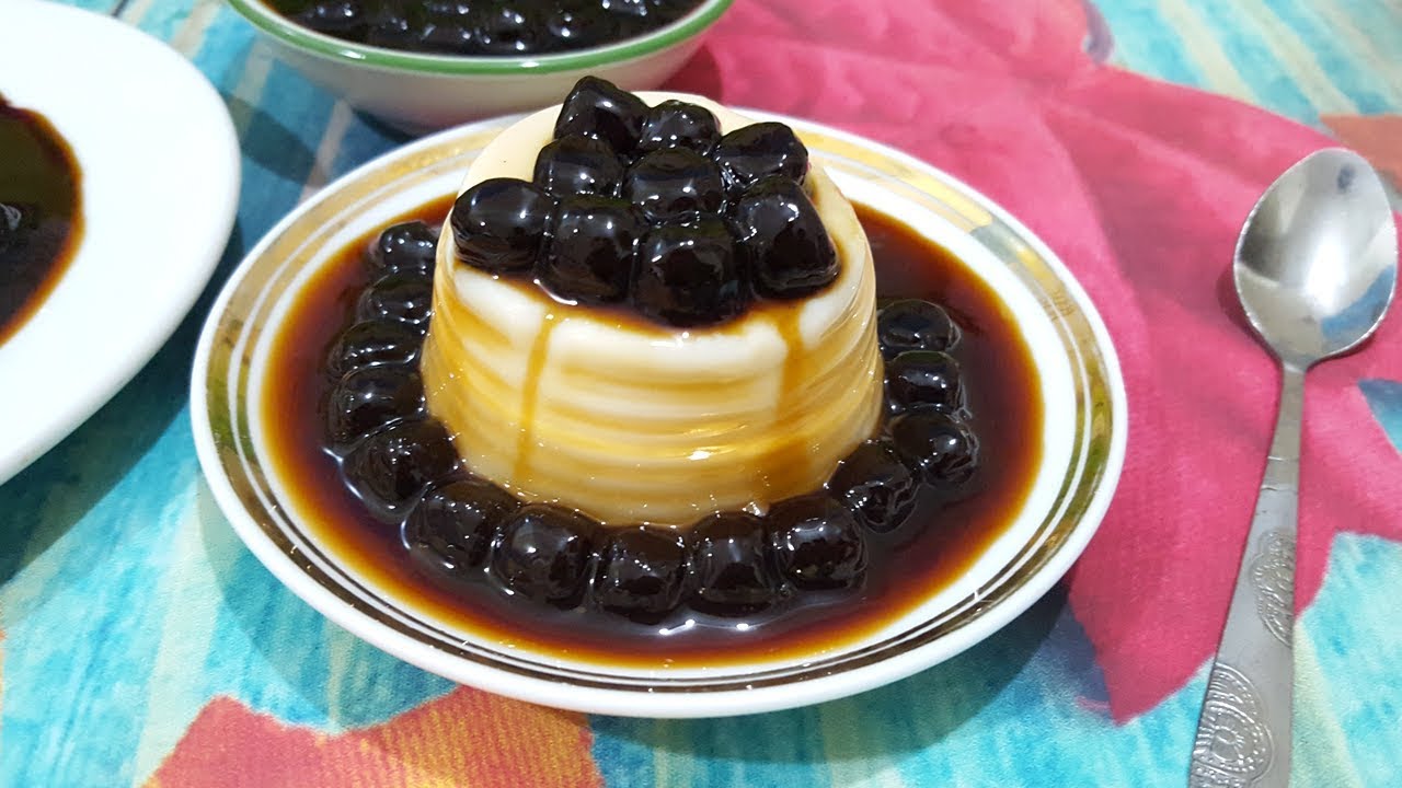 cách làm trân châu đen