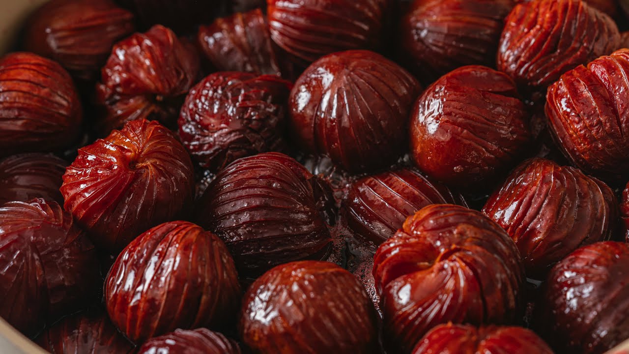 cách làm ô mai mận xào gừng