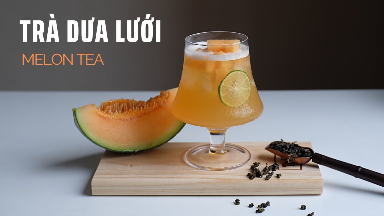 cách làm trà dưa lưới