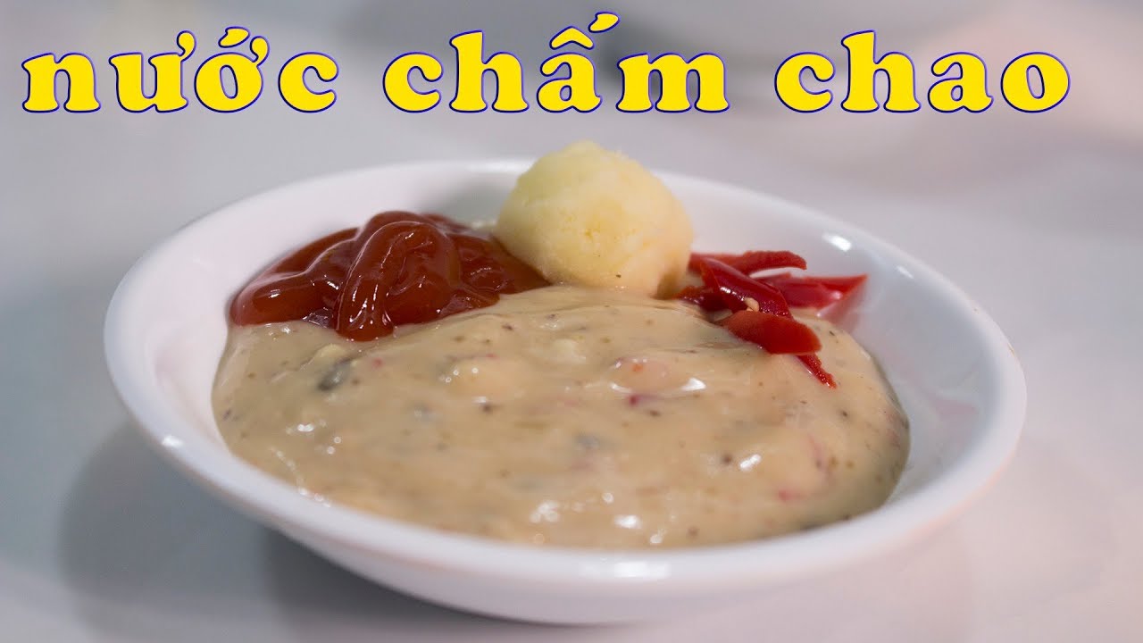 cách làm nước chấm chao