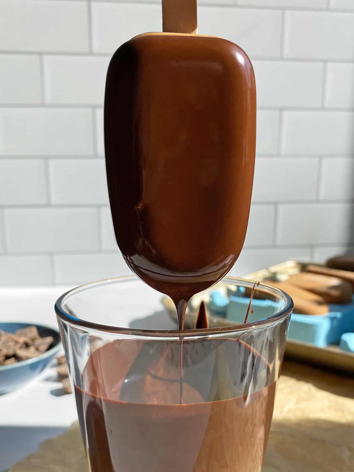 cách làm kem socola