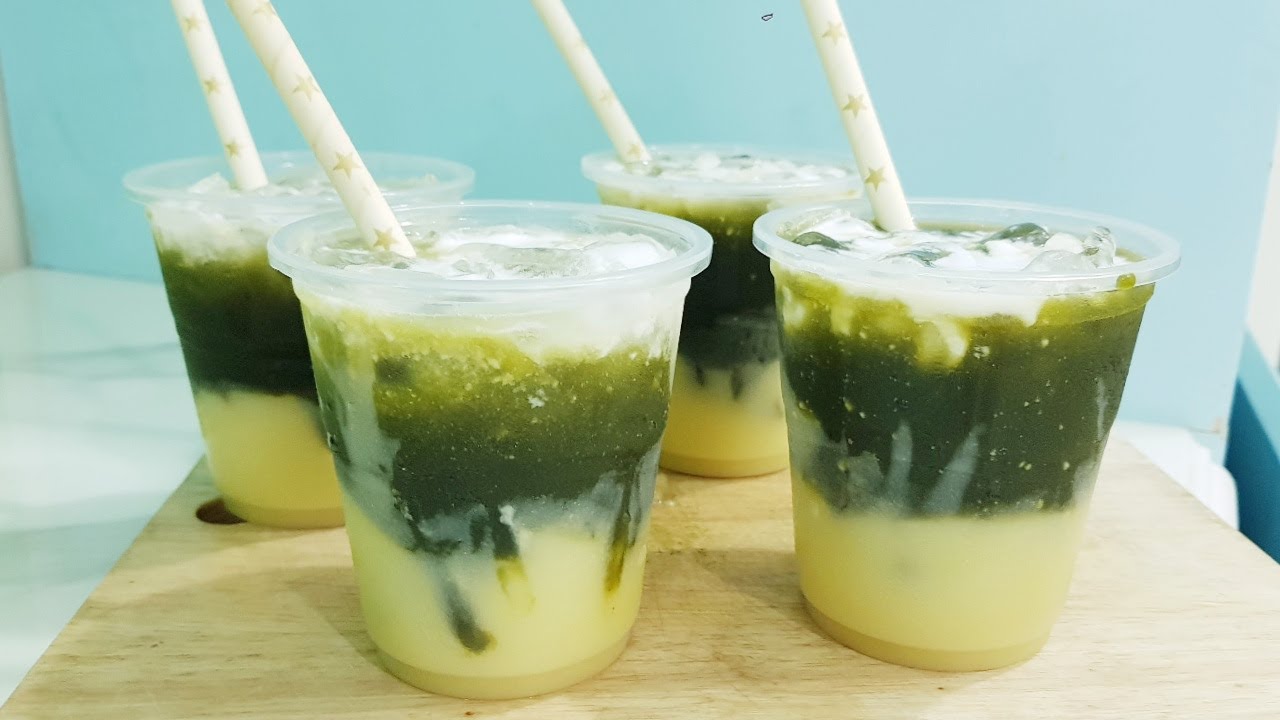 cách làm nước đậu xanh rau má