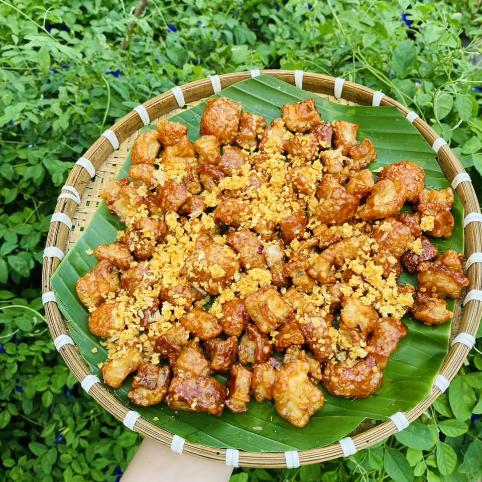 cách làm tóp mỡ mắm hành