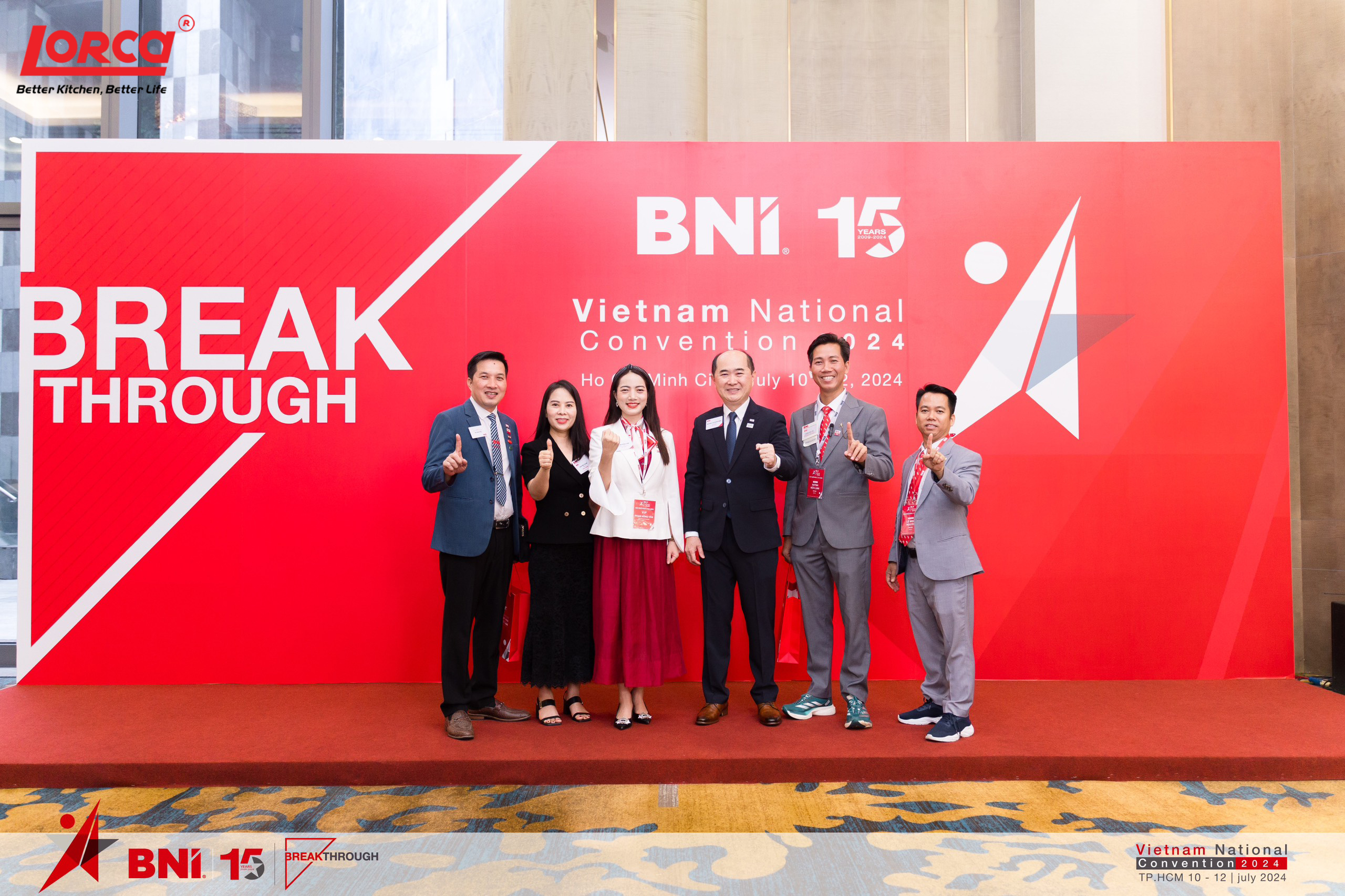 LORCA GÓP MẶT TẠI HỘI NGỘ ĐỈNH CAO BNI 2024