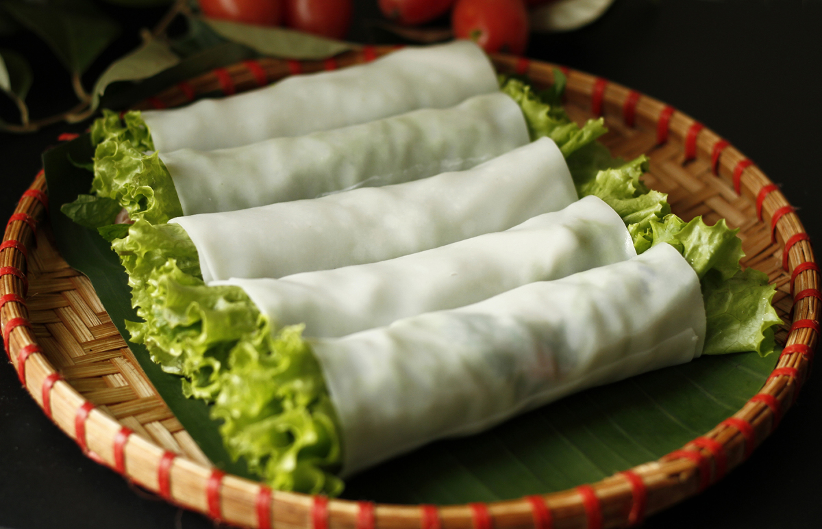 cách làm phở cuốn