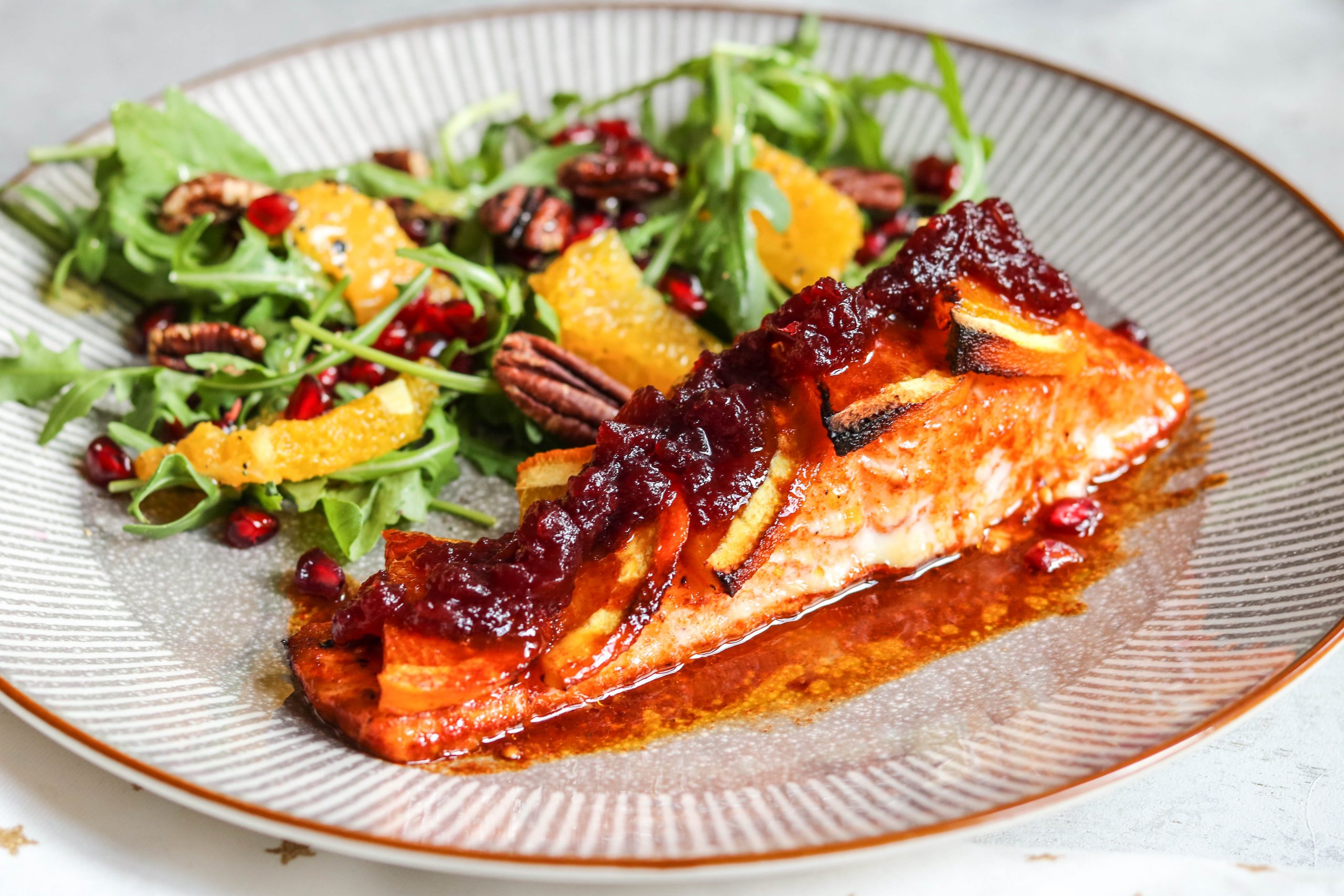 cách làm cá hồi sốt cam