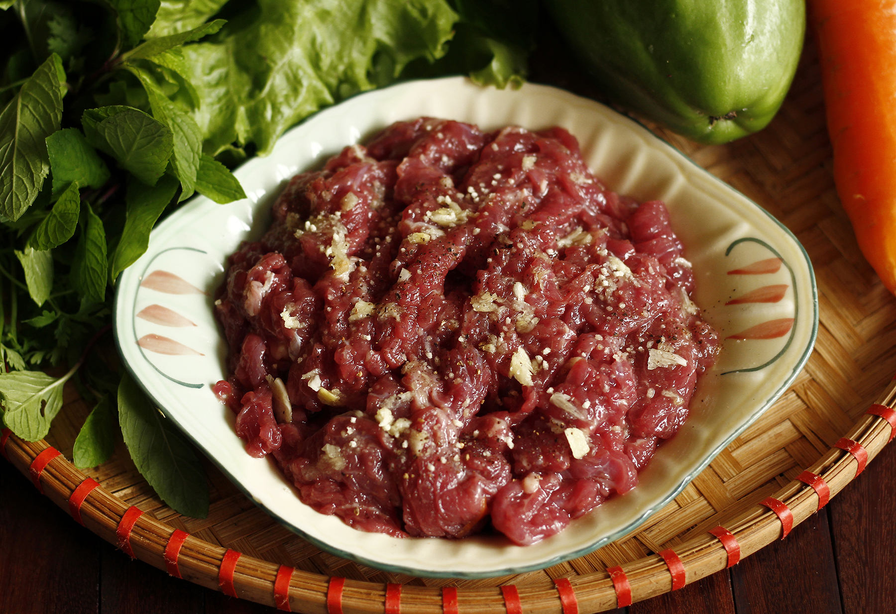 cách làm phở cuốn