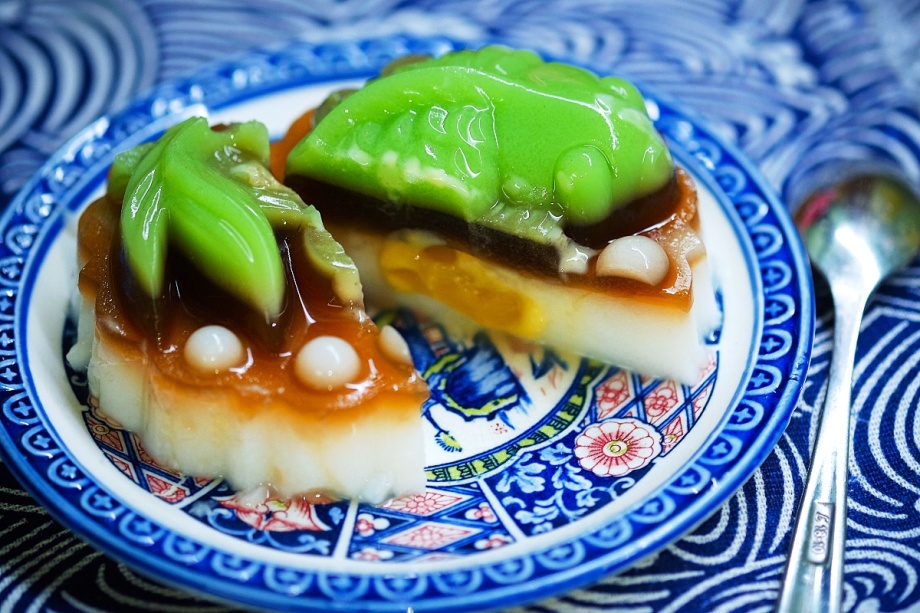 cách làm bánh trung thu thạch rau câu