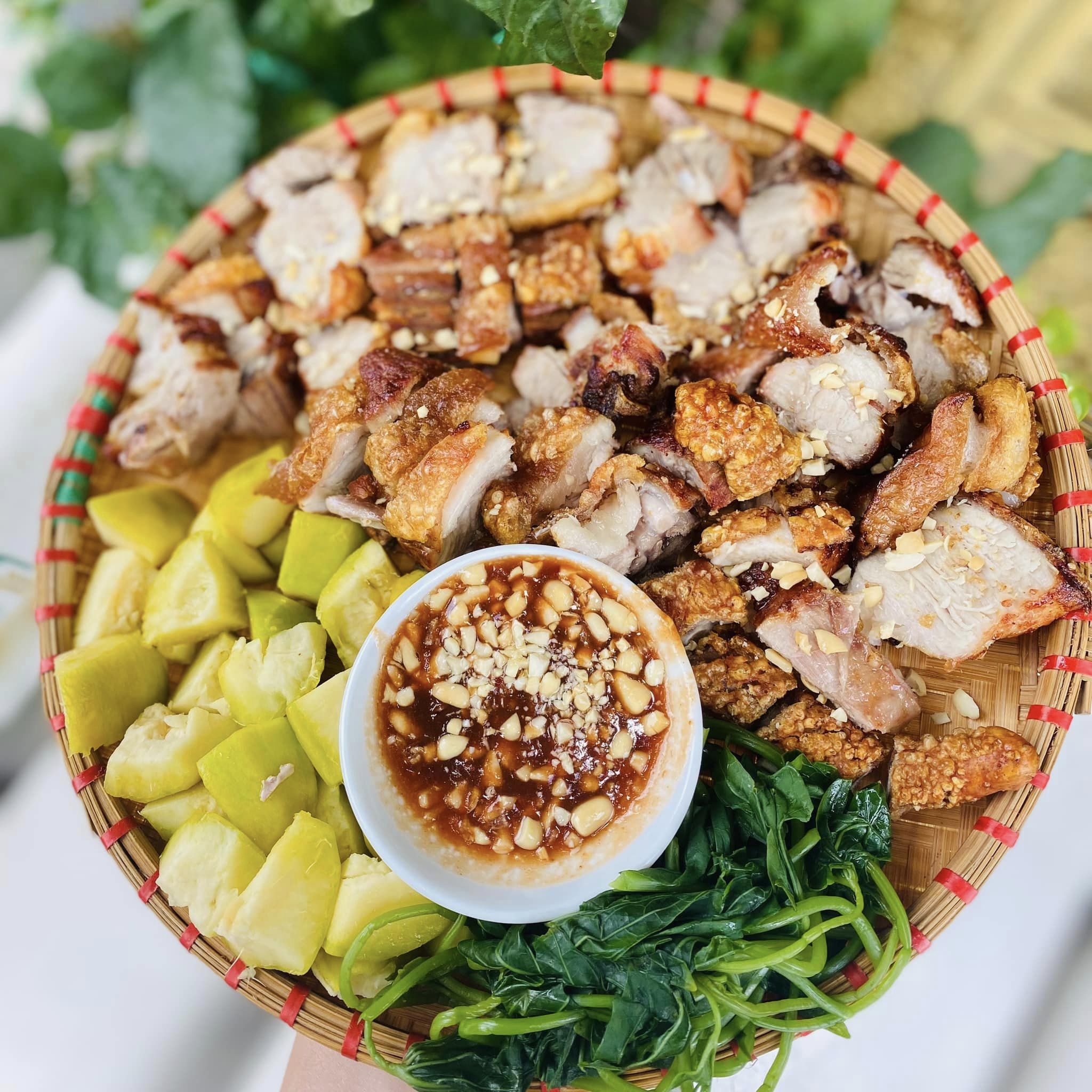 cách làm đuôi heo chiên giòn