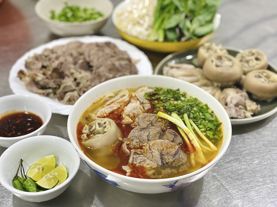 cách nấu bún bò