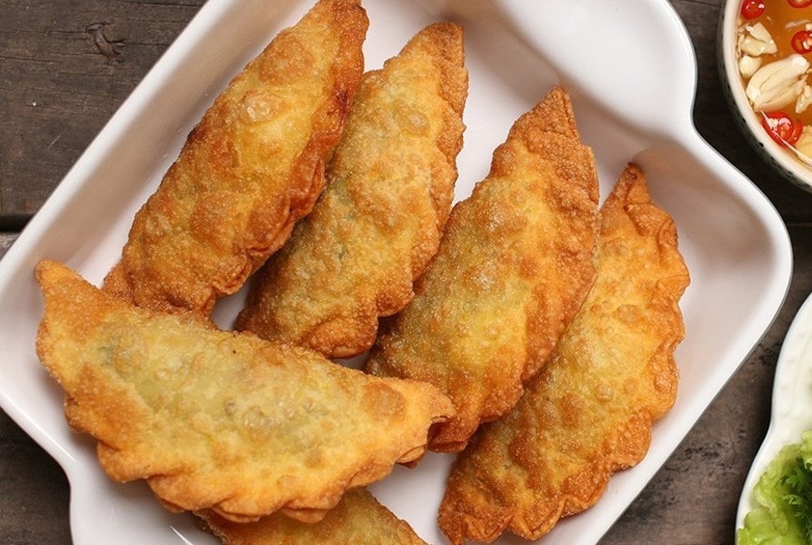 cách làm bánh gối mặn