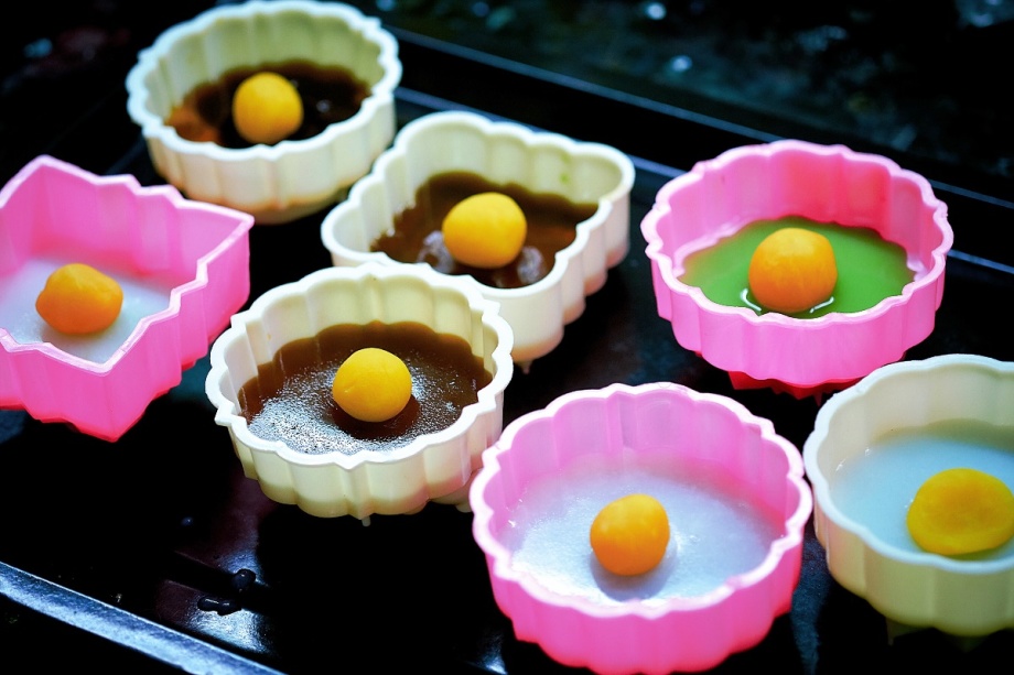 cách làm bánh trung thu thạch rau câu