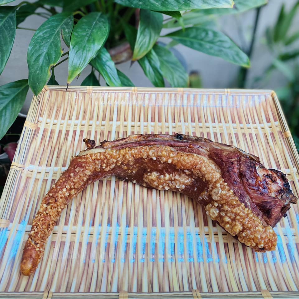 cách làm đuôi heo chiên giòn