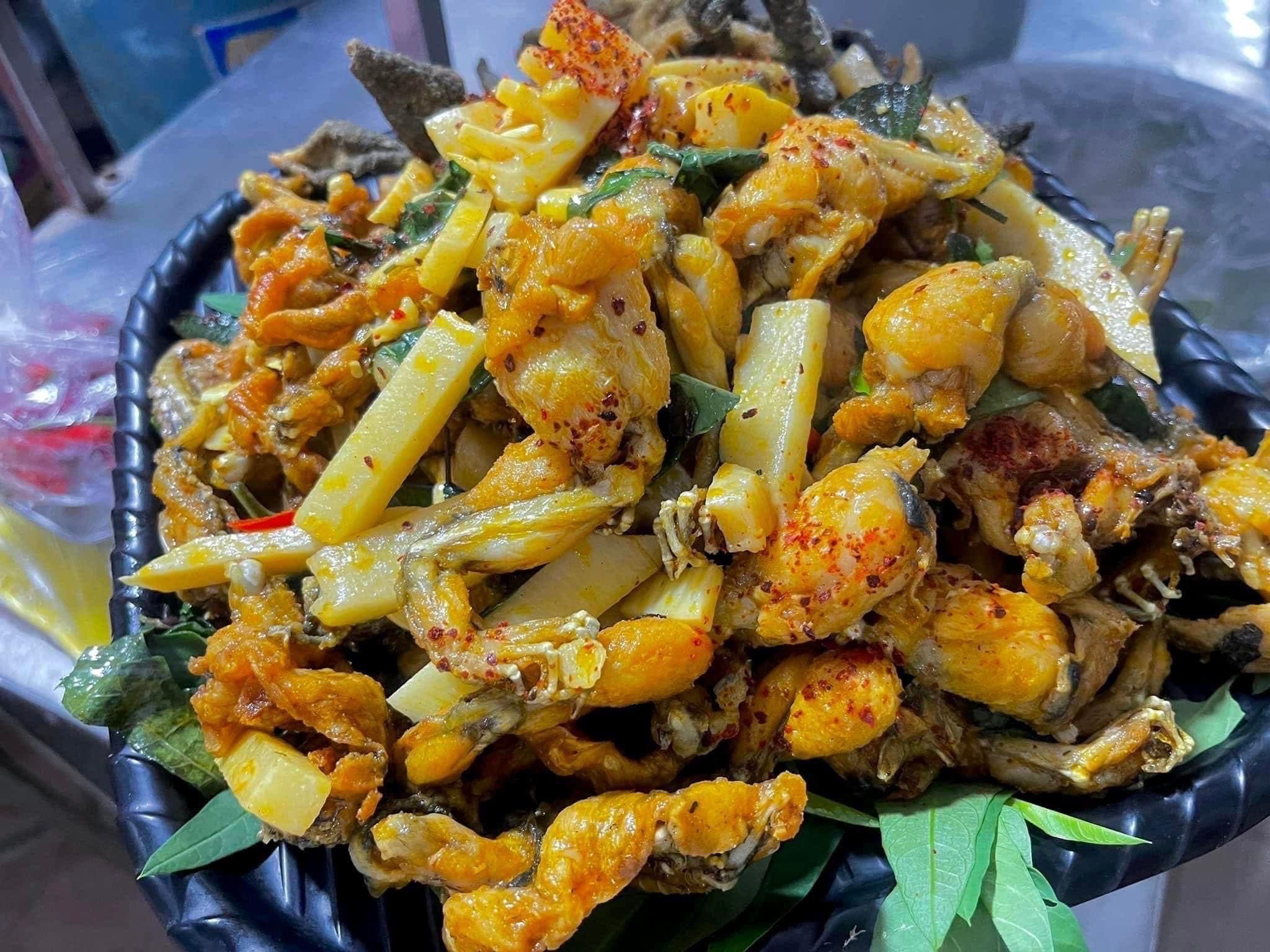cách làm lẩu ếch măng cay
