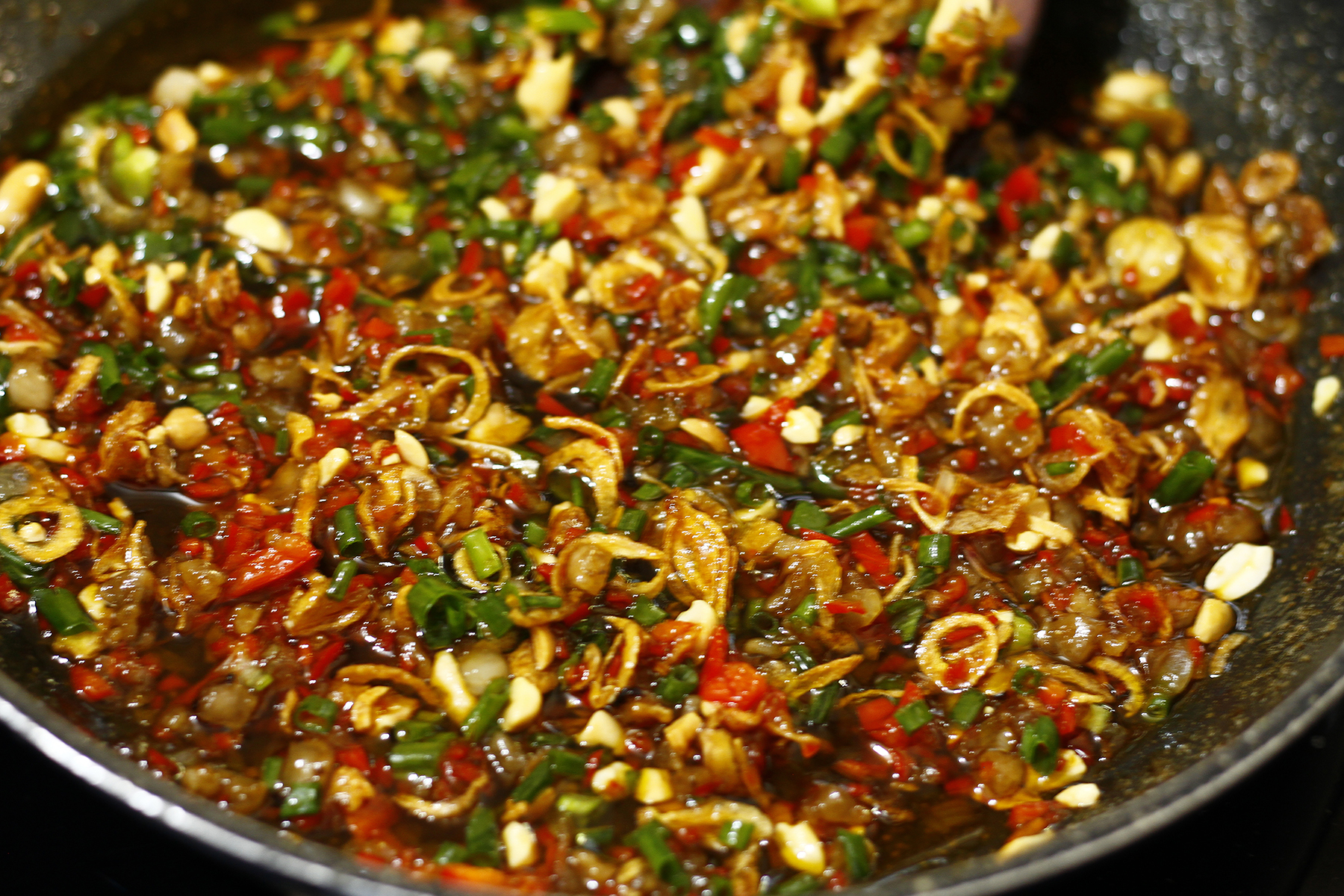 làm hàu nướng mỡ hành