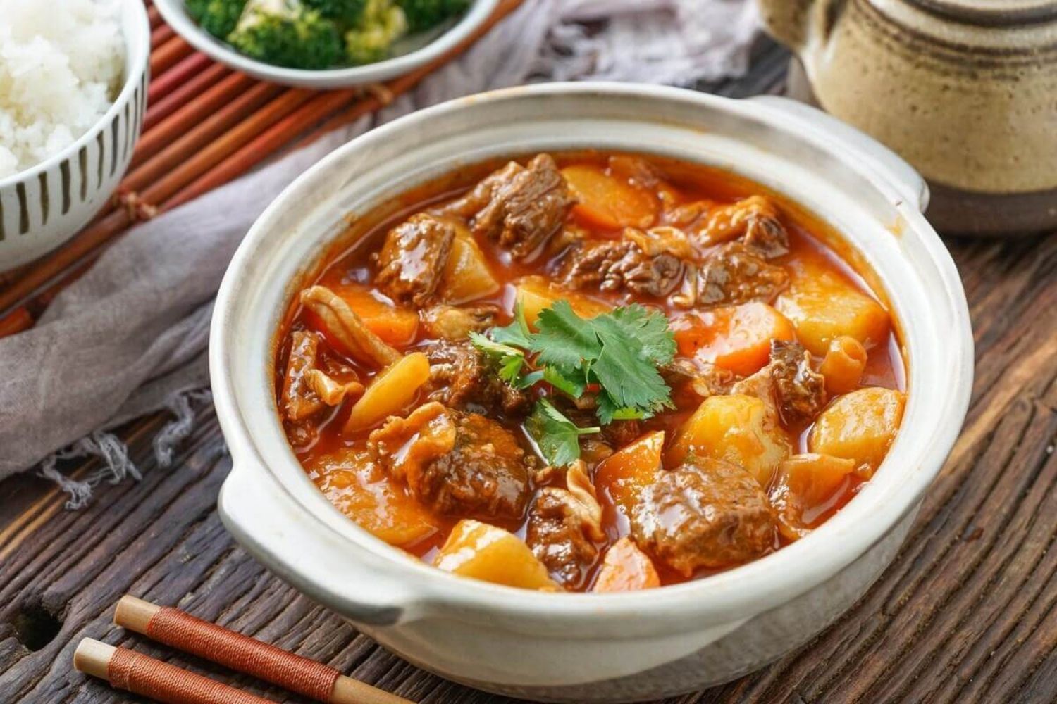 cách nấu sốt vang gân bò