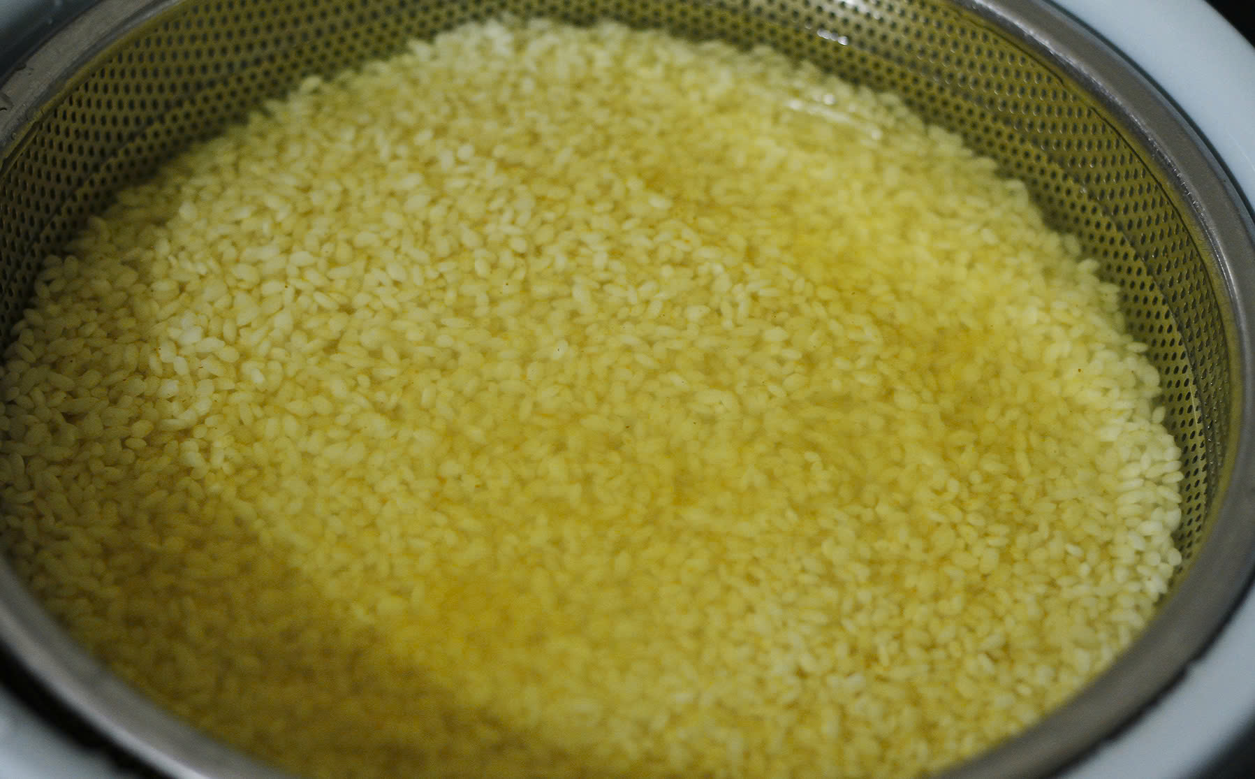 ngâm gạo