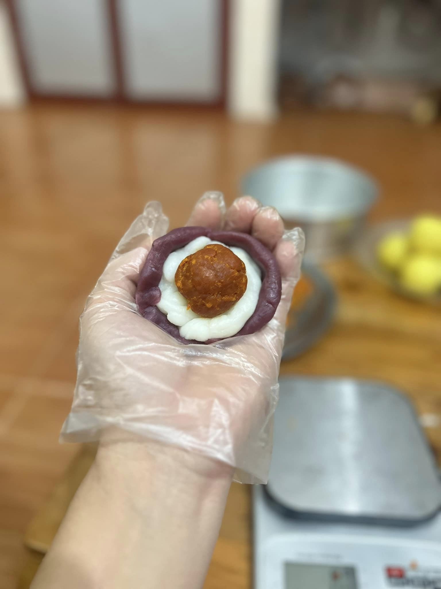 cách làm bánh trung thu mochi