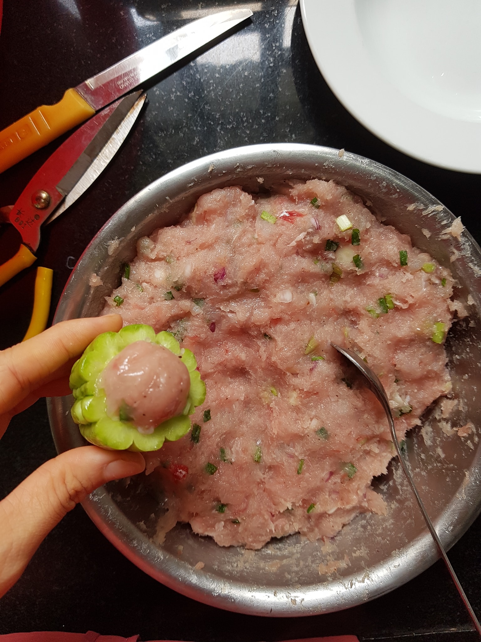 cách làm lẩu cá thác lác khổ qua