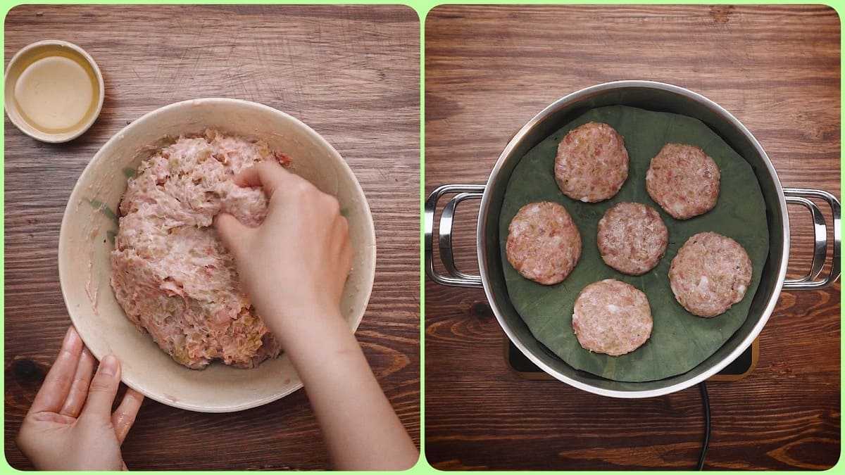 cách làm chả cốm Hà Nội