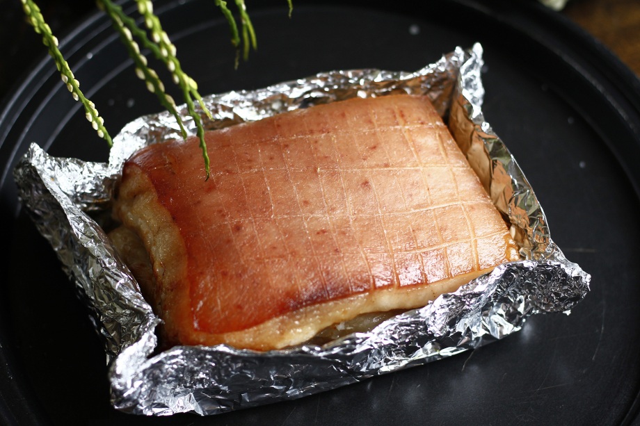 cách làm thịt quay giòn bì siêu tốc