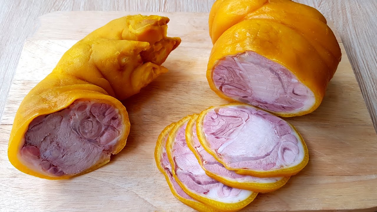 cách làm chân giò ủ muối