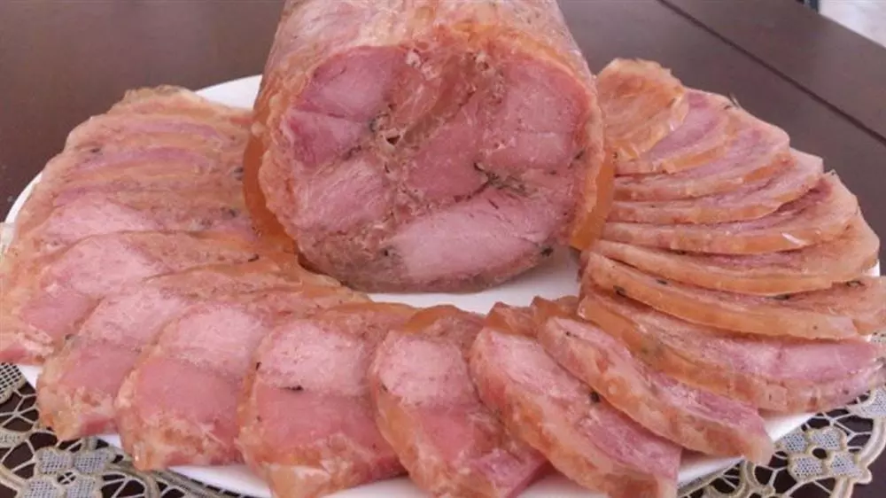cách làm giò dăm bông