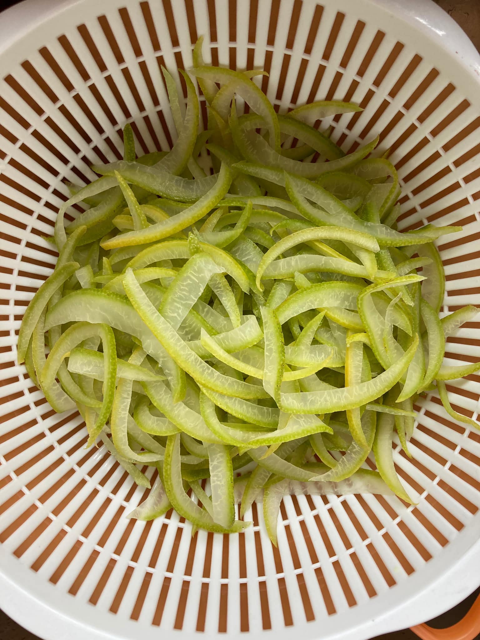 cách làm mứt vỏ bưởi
