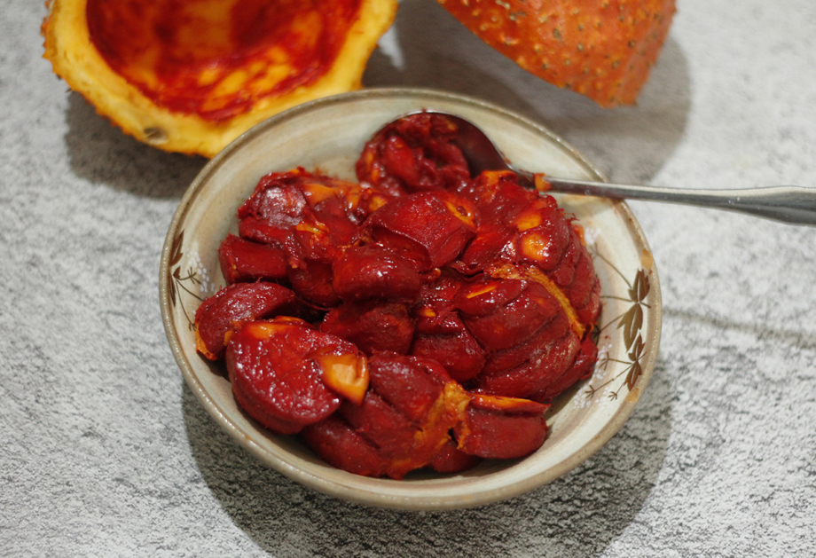 cách nấu xôi gấc ngon